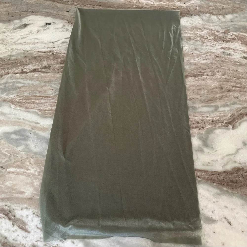 Sage Green 10ft Shimmer Table Runner